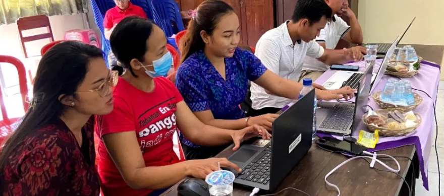 Opetaor Proklim Desa Kukuh Kerambitan Ikuti Rakor Data Proklim Tahun 2024